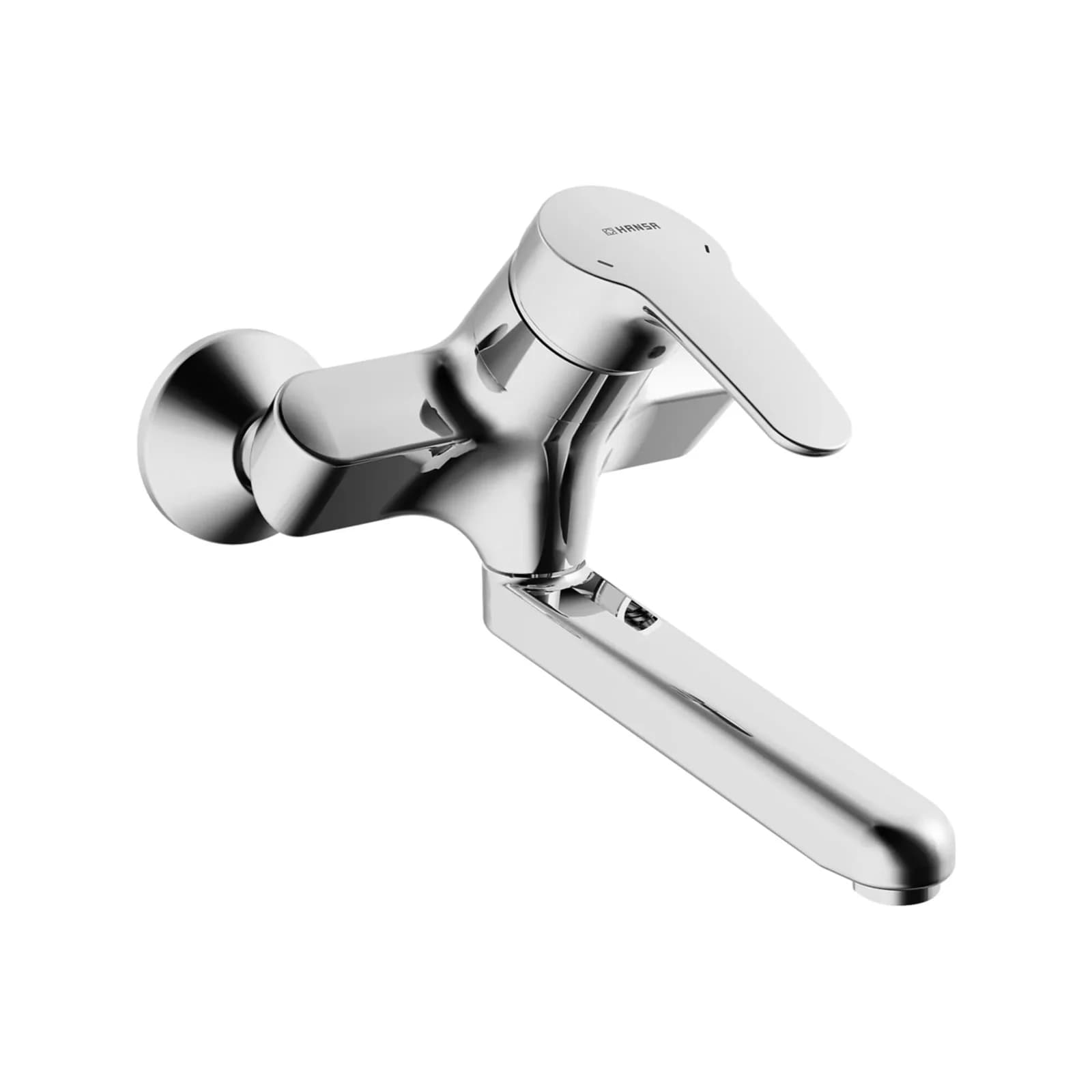 Hansa Waschtischarmatur Hansamix 01948283 Chrom Wandmontage 246 mm