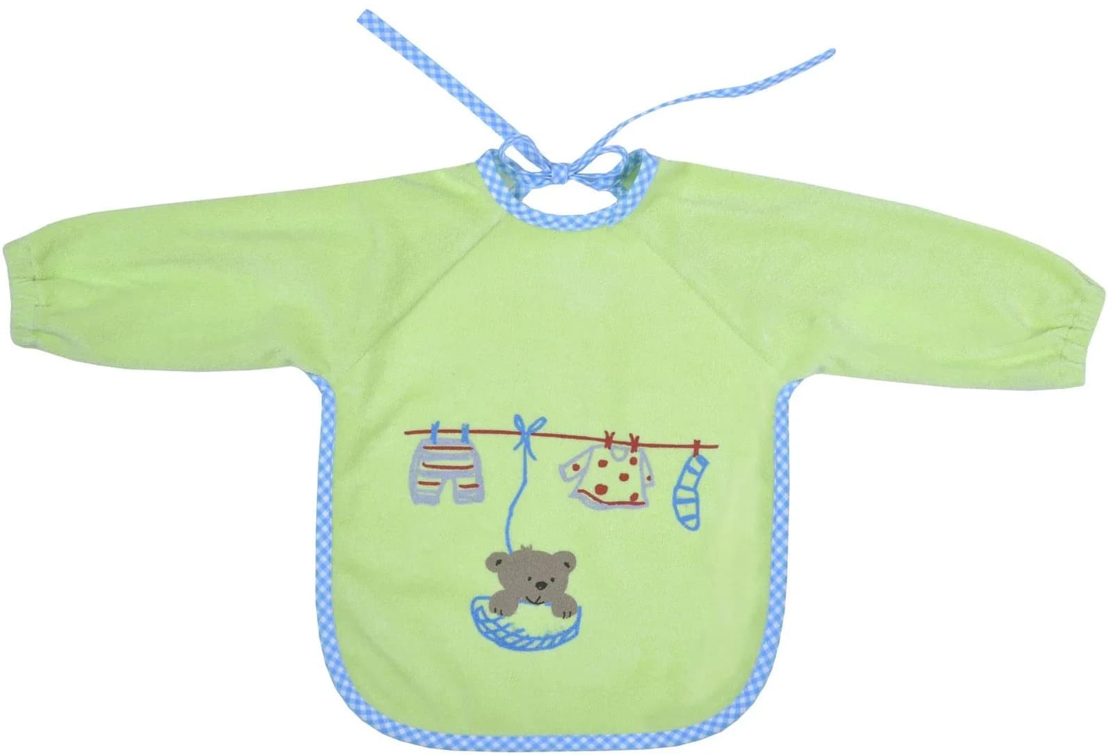 Wörner Lätzchen Teddy Limone Ärmellätz beschichtet Baby