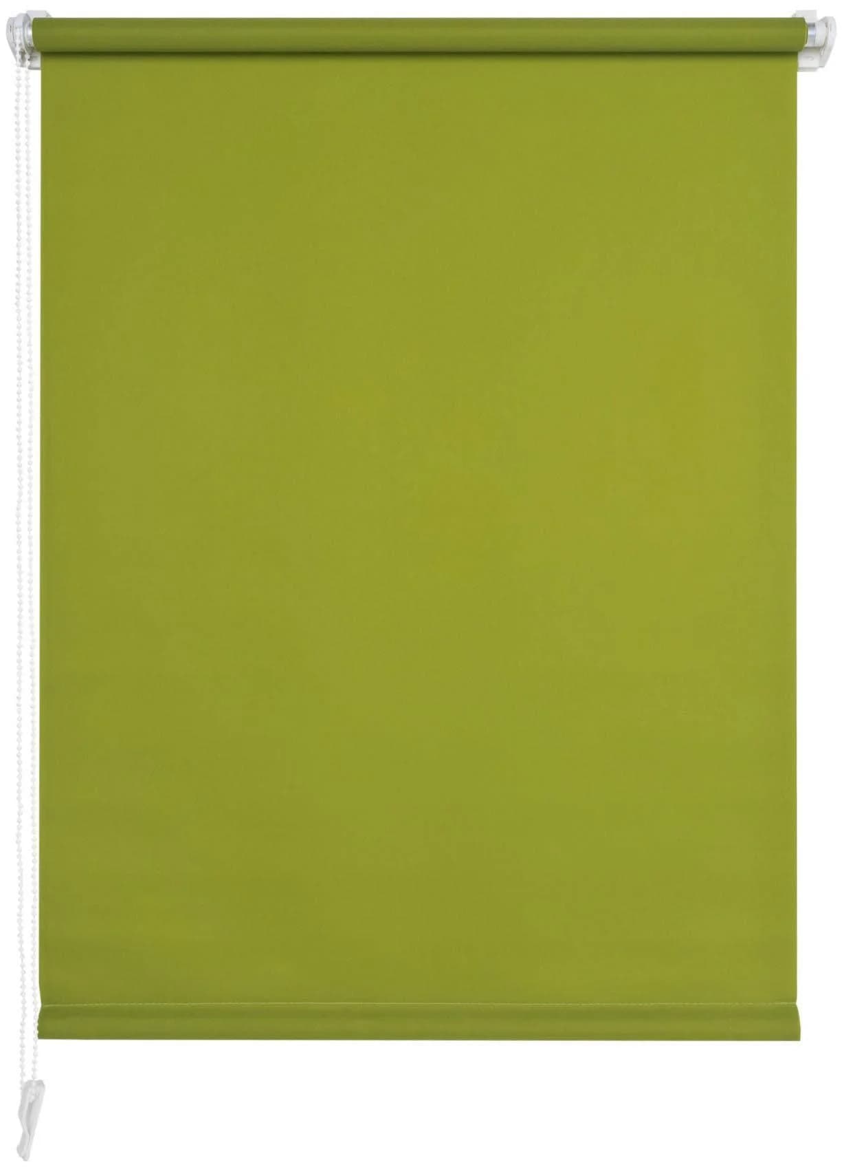 Liedeco Seitenzugrollo Klemmfix Grün 60x150cm Polyester