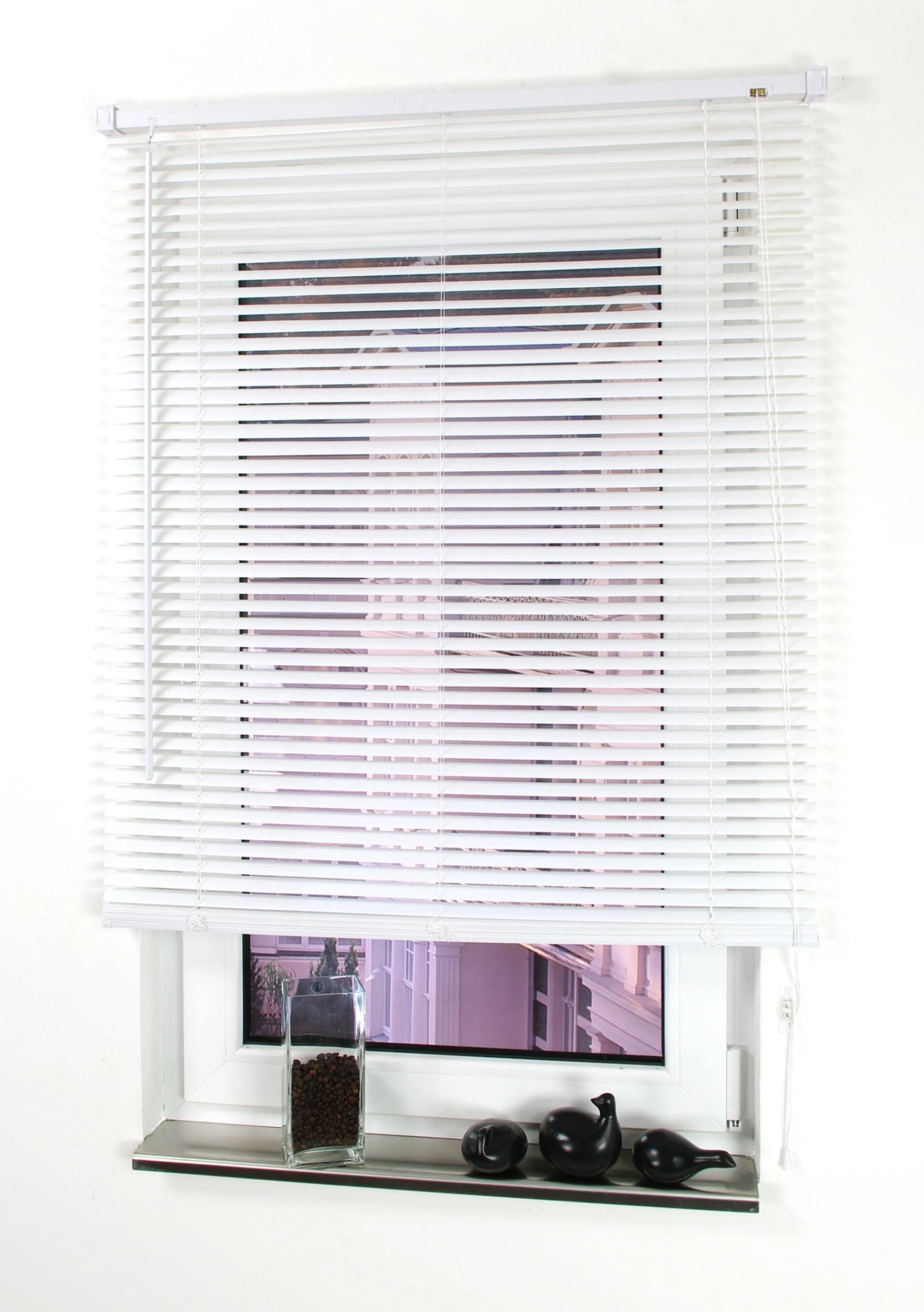 Liedeco Jalousie Gr. 2 Weiß Kunststoff 50x160 cm