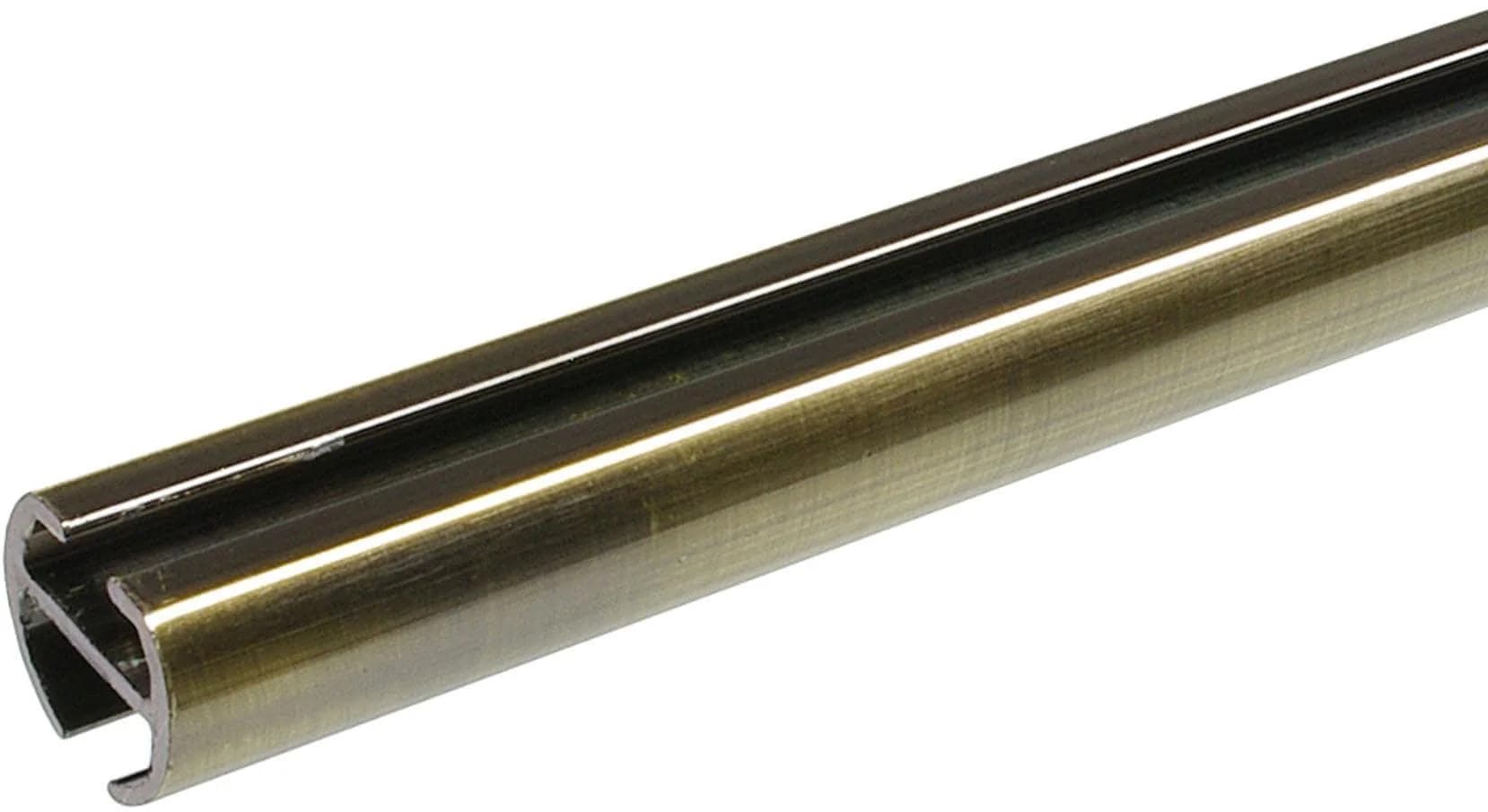 Liedeco Innenlaufprofil 16 mm Ø Gold Antik 160 cm