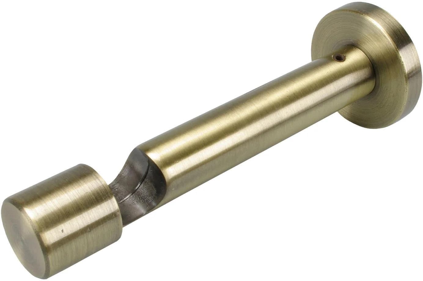 LIEDECO Gardinenstangenhalterung Gold Antik 16mm