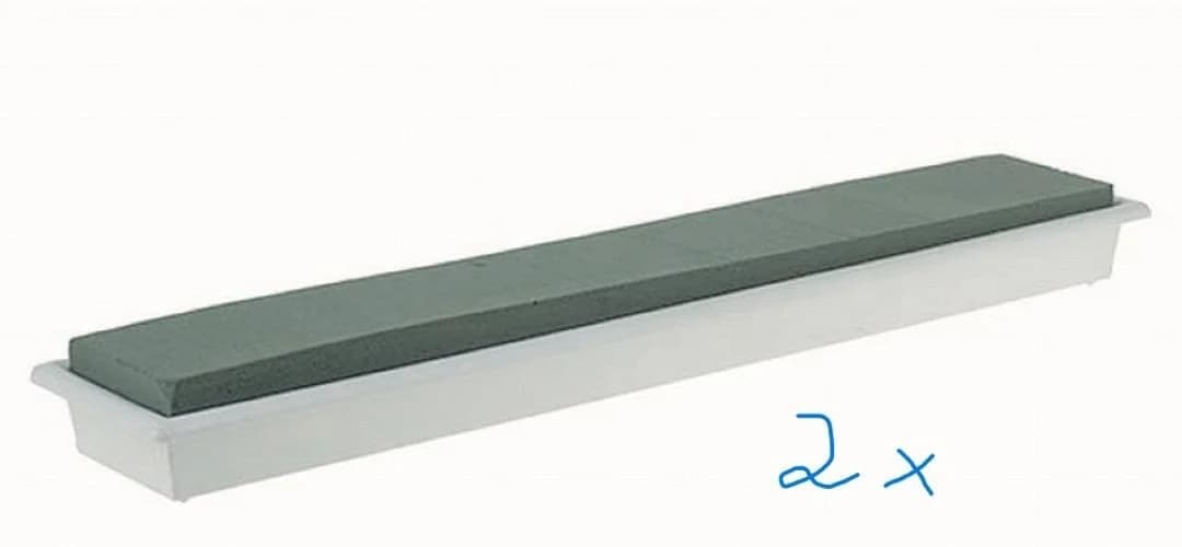 mosy Bastelfilz Steckschaum 45 cm 2 Stück