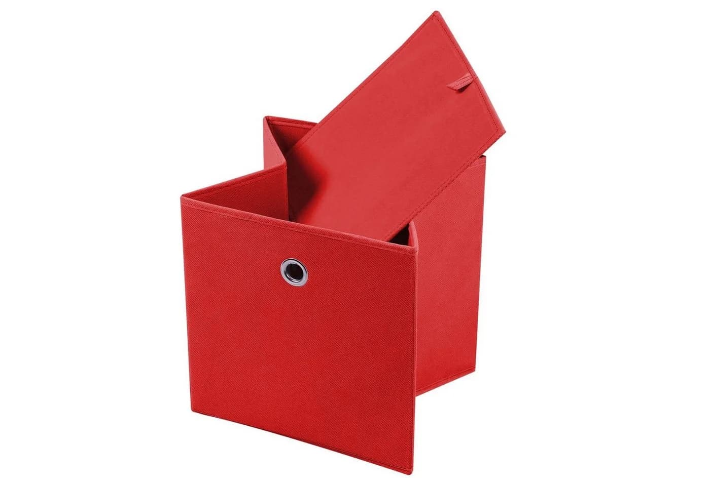 IDIMEX Aufbewahrungsbox ELA 2er Set Rot Stoff