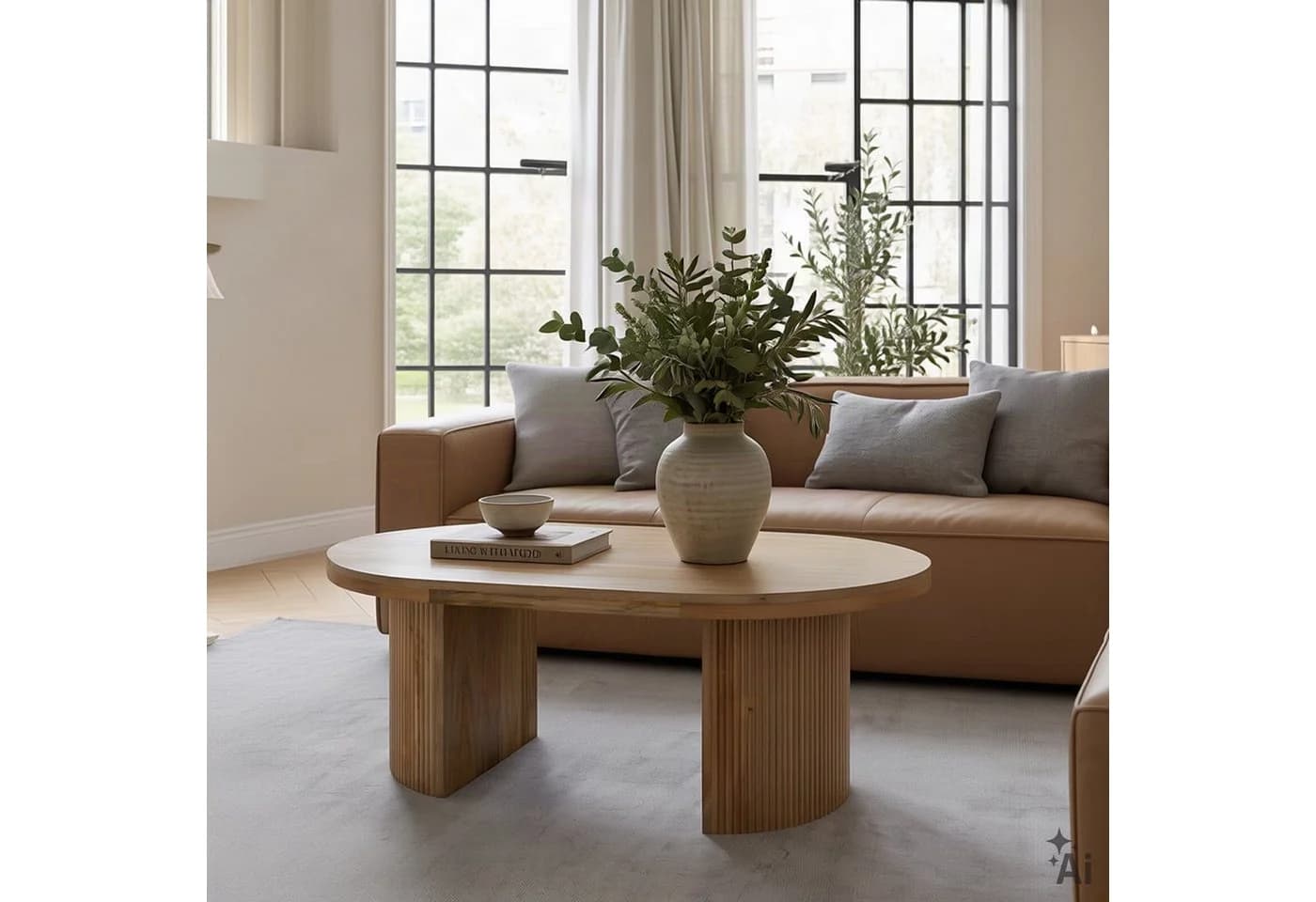 IDIMEX Couchtisch AMBA massivem Mangoholz Natur