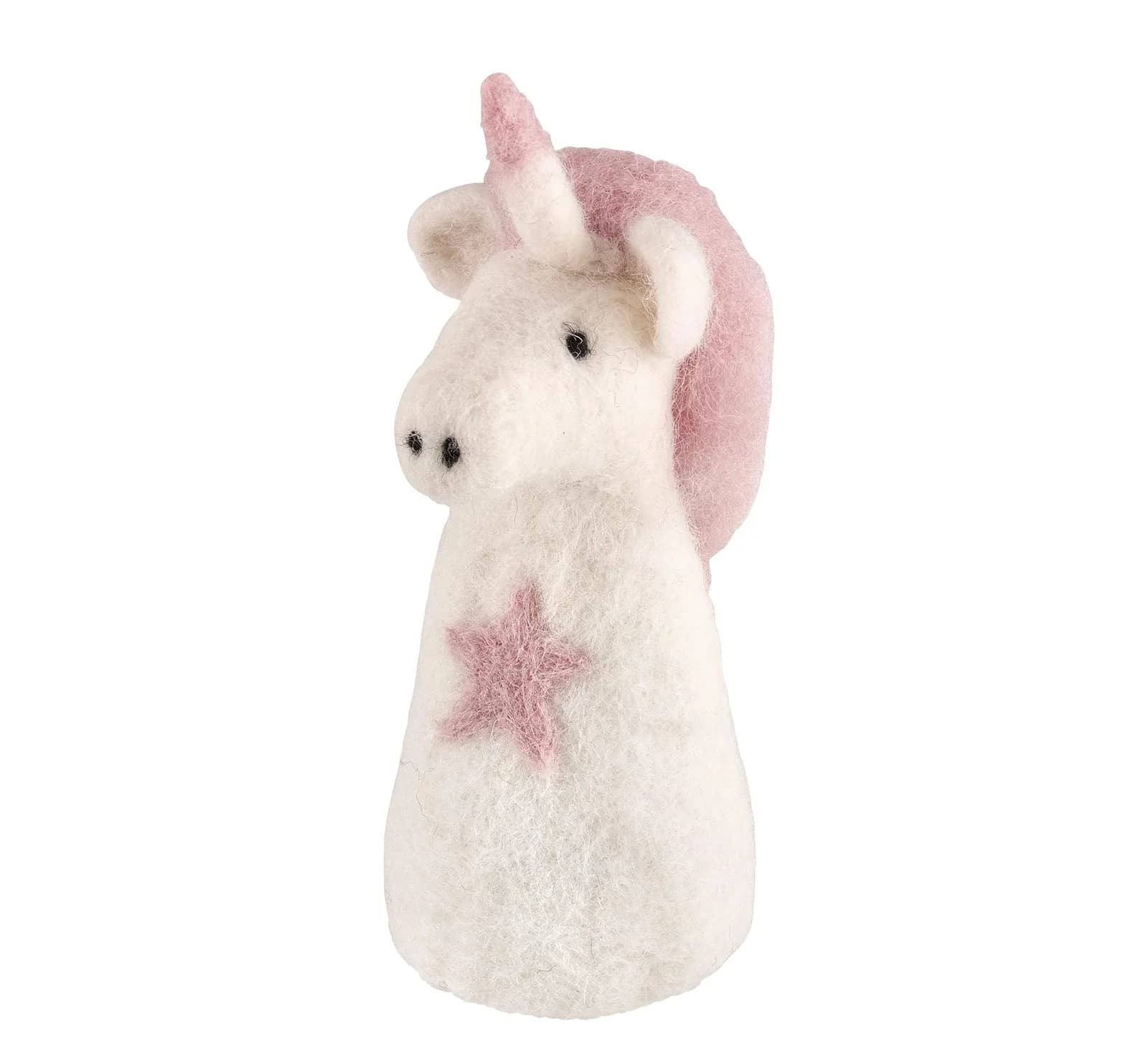 Cilio Eierwärmer LANA Einhorn Schafwolle Rosa/Weiß