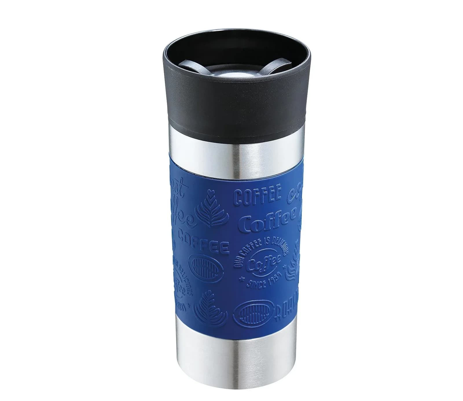 Isolierbecher cilio VIAGGIO 360 ml Edelstahl Blau