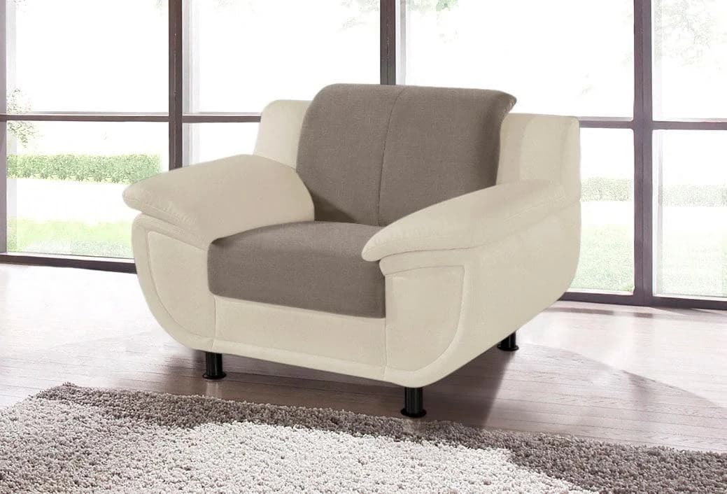 Trendmanufaktur Loungesessel Rondo 3 Beige/Tan