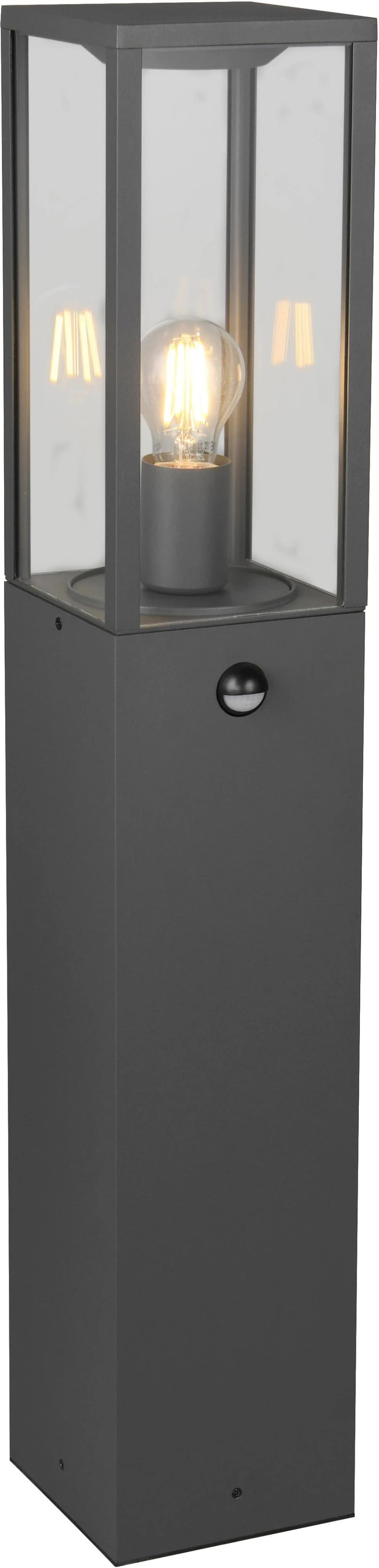 Trio Sensor-Wegelampe GARONNE Anthrazit Metall IP44