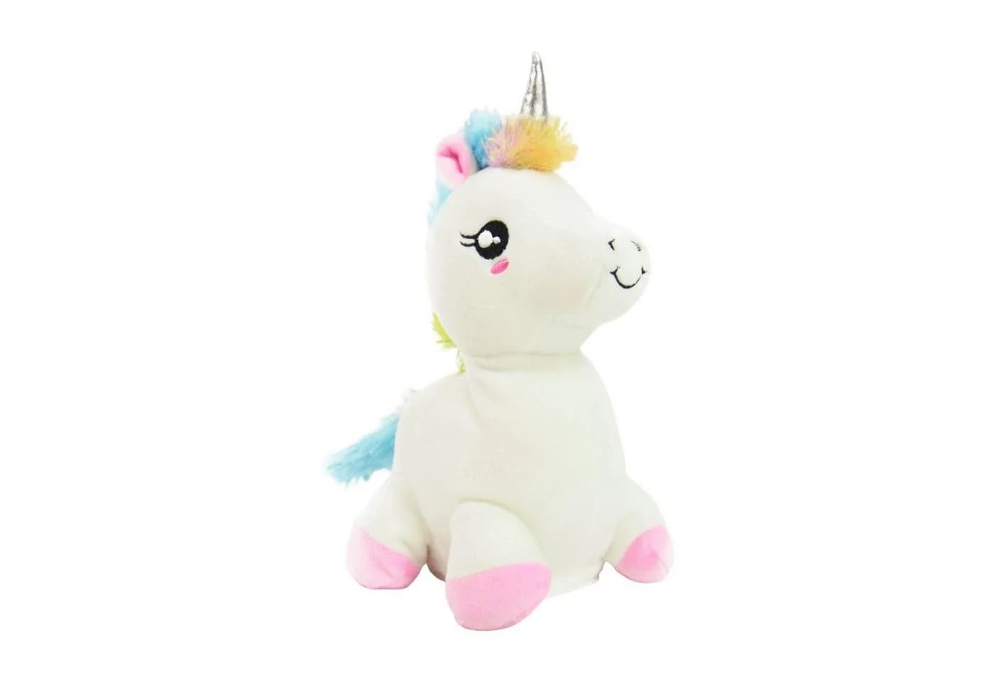 Kögler Labertier Einhorn Snowflake Nachsprechfunktion Wackelkopf Bunt