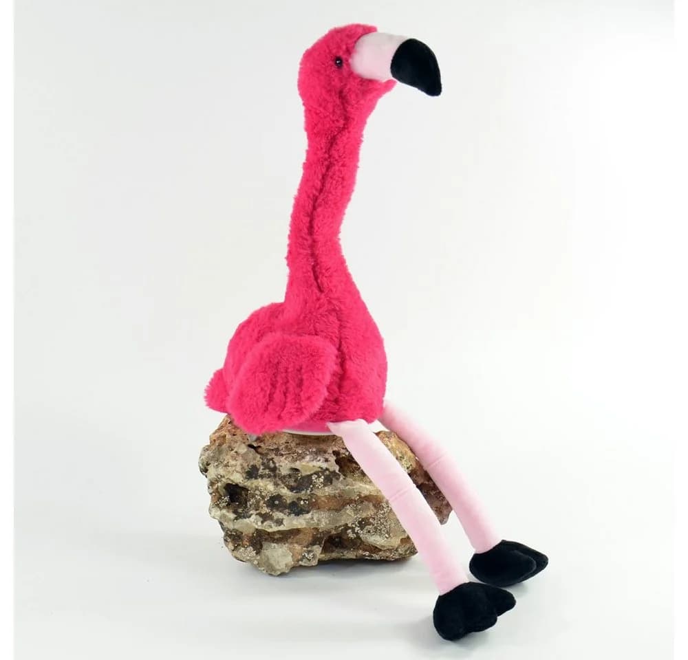 Kögler Labertier Flamingo PEET Nachsprechendes Kuscheltier Rosa