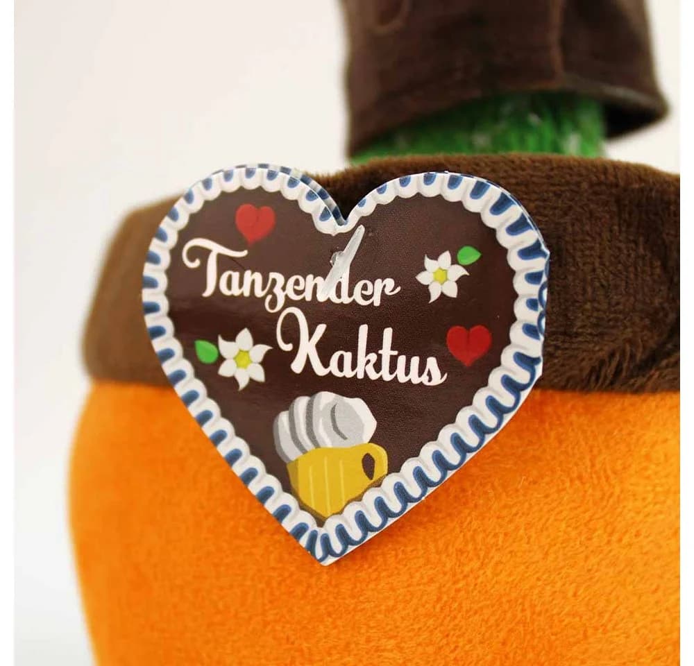 Kögler Tanzender Kaktus Oktoberfest mit Sound und Sprachfunktion