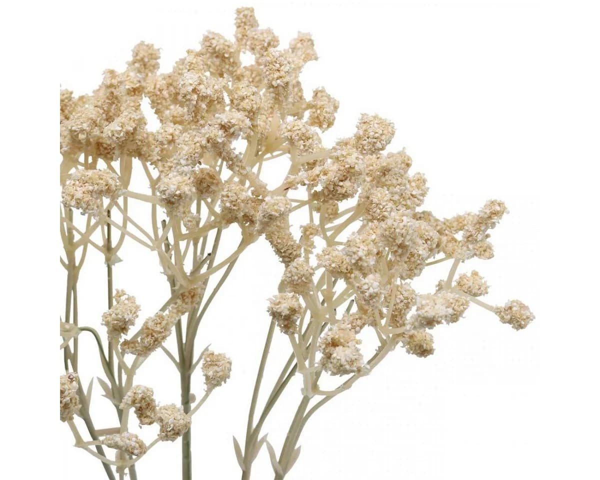 Florists Products Kunstblume Schleierkraut Creme 46cm 3er Bund