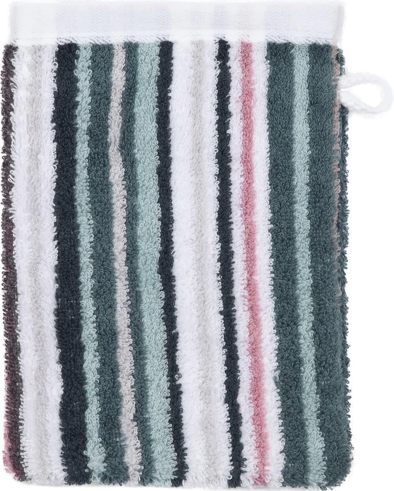 Waschhandschuh VITA Grün-Blau Baumwolle