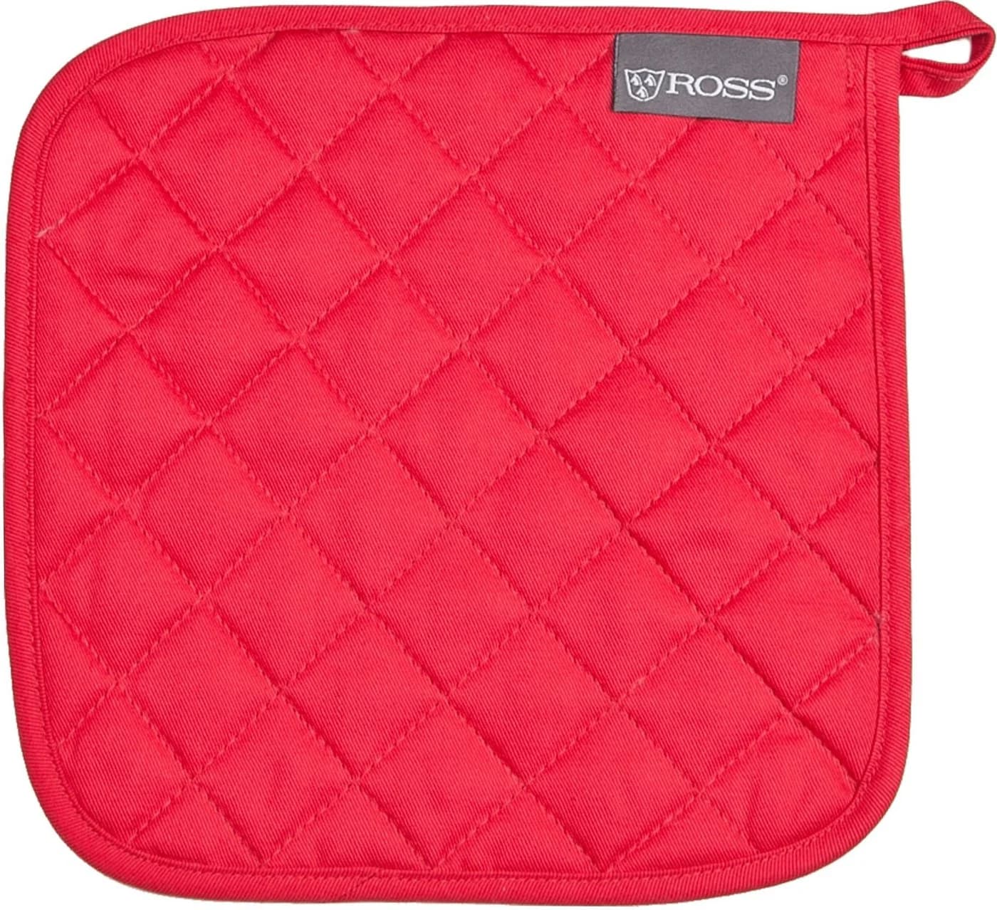 ROSS Topflappen Exclusiv Set 4-tlg. Rot 100% Baumwolle