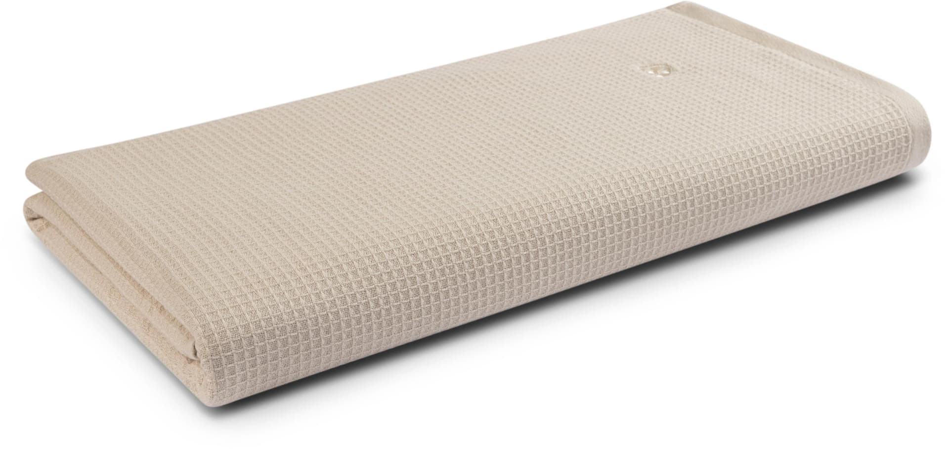 ROSS Saunatuch Waffelpique Beige 100% Baumwolle 80x200cm