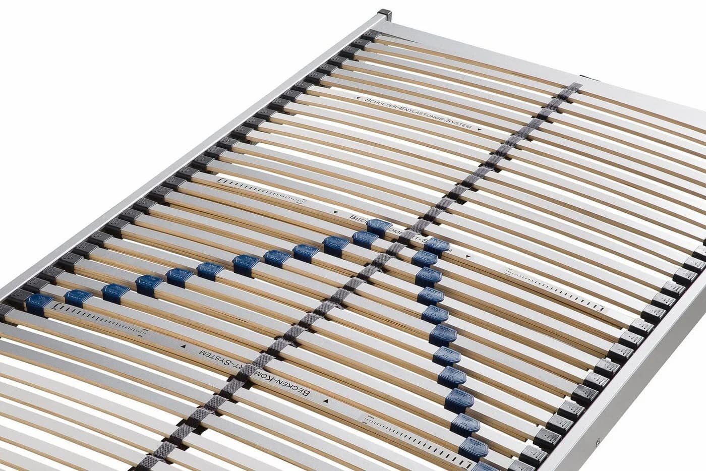 OTTO HOME Lattenrost Tronfjell Grau 7-Zonen 140x200 cm