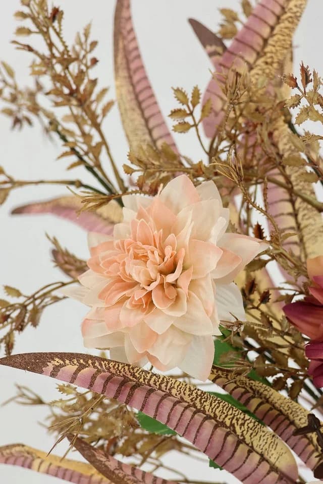 I.GE.A. Kunstblumen-Arrangement 'Dahlien' 60 cm Herbstdeko