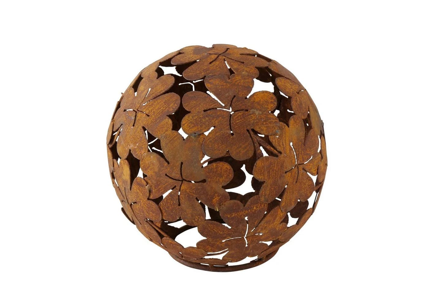 Dekokugel Metall Eisen Ø 23 cm Edelrost