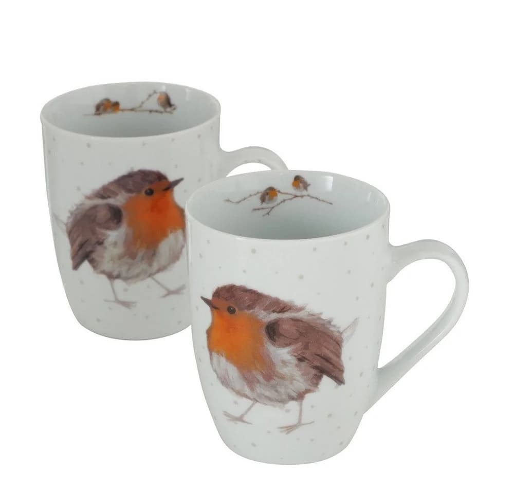 BOLTZE GRUPPE GmbH Becher Robin 330 ml Porzellan 2er Set