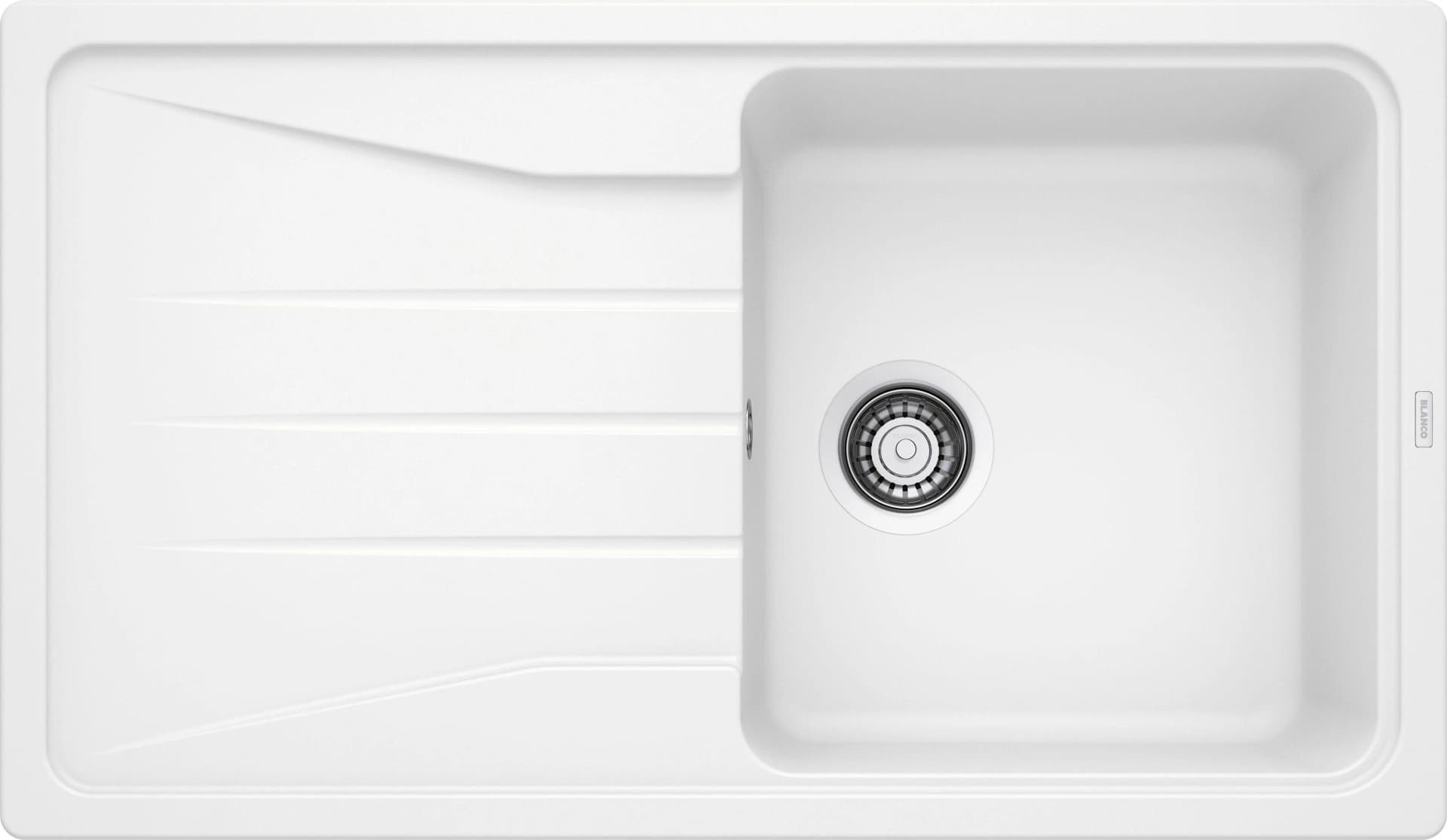 BLANCO Granitspüle SONA 5 S 86x50cm Verbundwerkstoff weiß