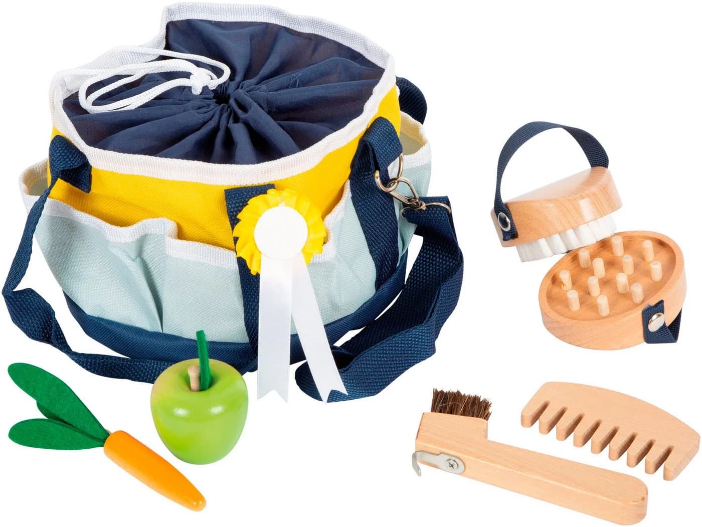 Small Foot Pferdepflege-Set mit Tasche für alle Pferde