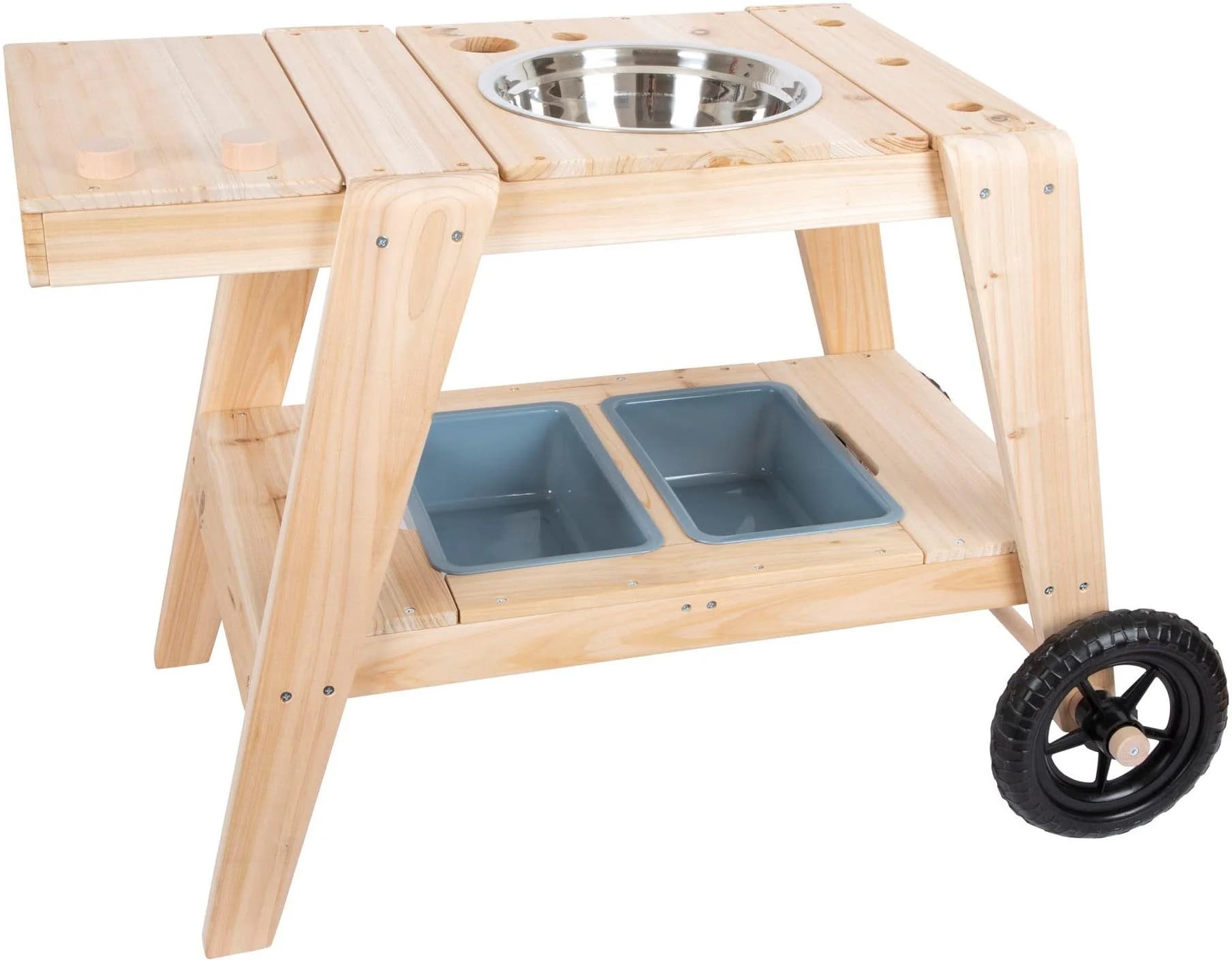 Outdoor-Spielküche SMALL FOOT Matschküche kompakt beige