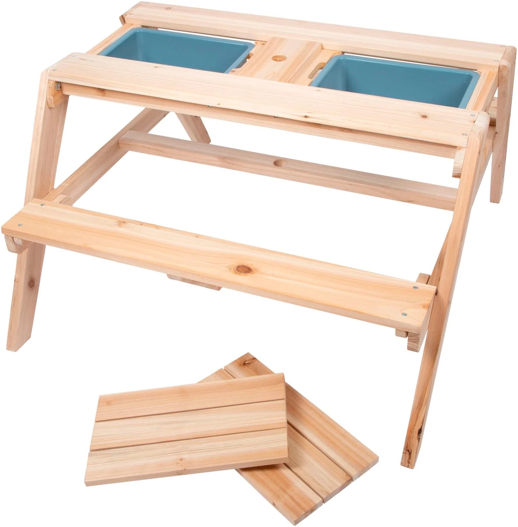 Small Foot Kindersitzgruppe Matschtisch Braun