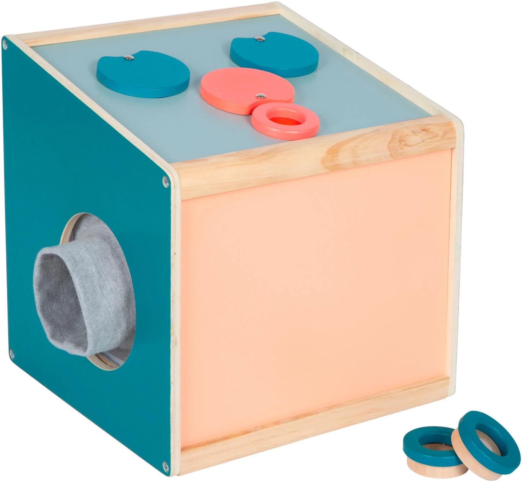 Small Foot Sinnes- und Fühlbox „Sensory“ Blau Lernspielzeug
