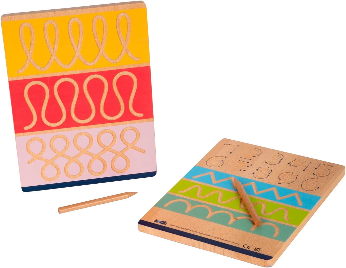 Small Foot Schreiblerntafel-Set Educate Holz FSC®