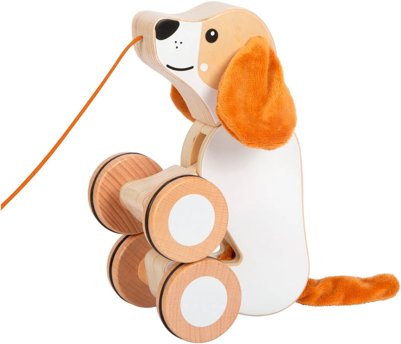Small Foot Nachziehspielzeug Hund Holz Lauflernspielzeug