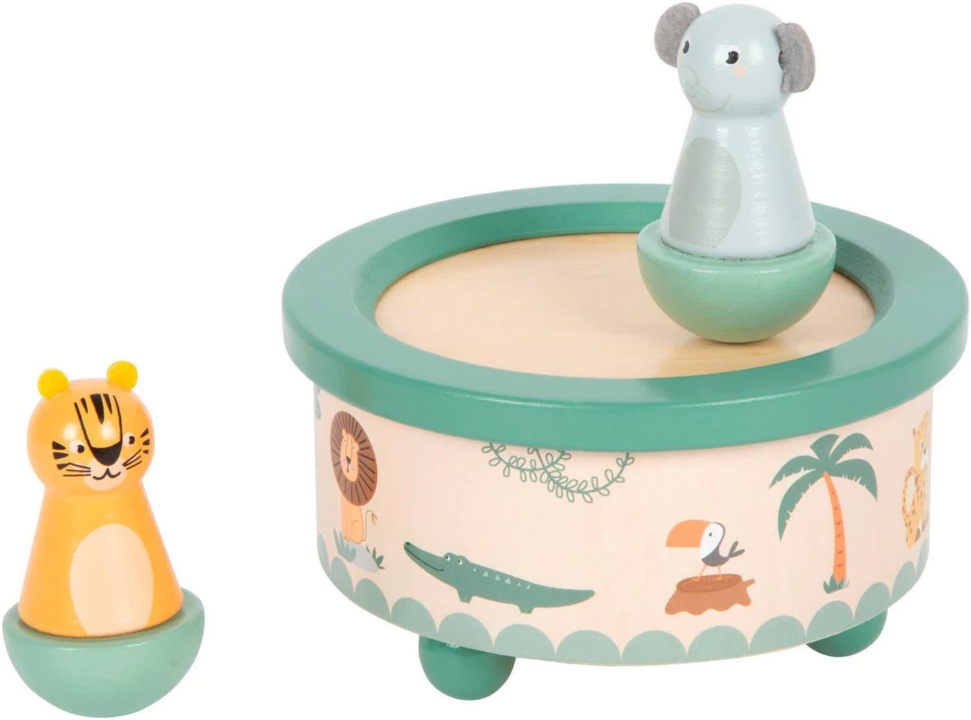 Small Foot Spieluhr Safari Holz Tierfiguren