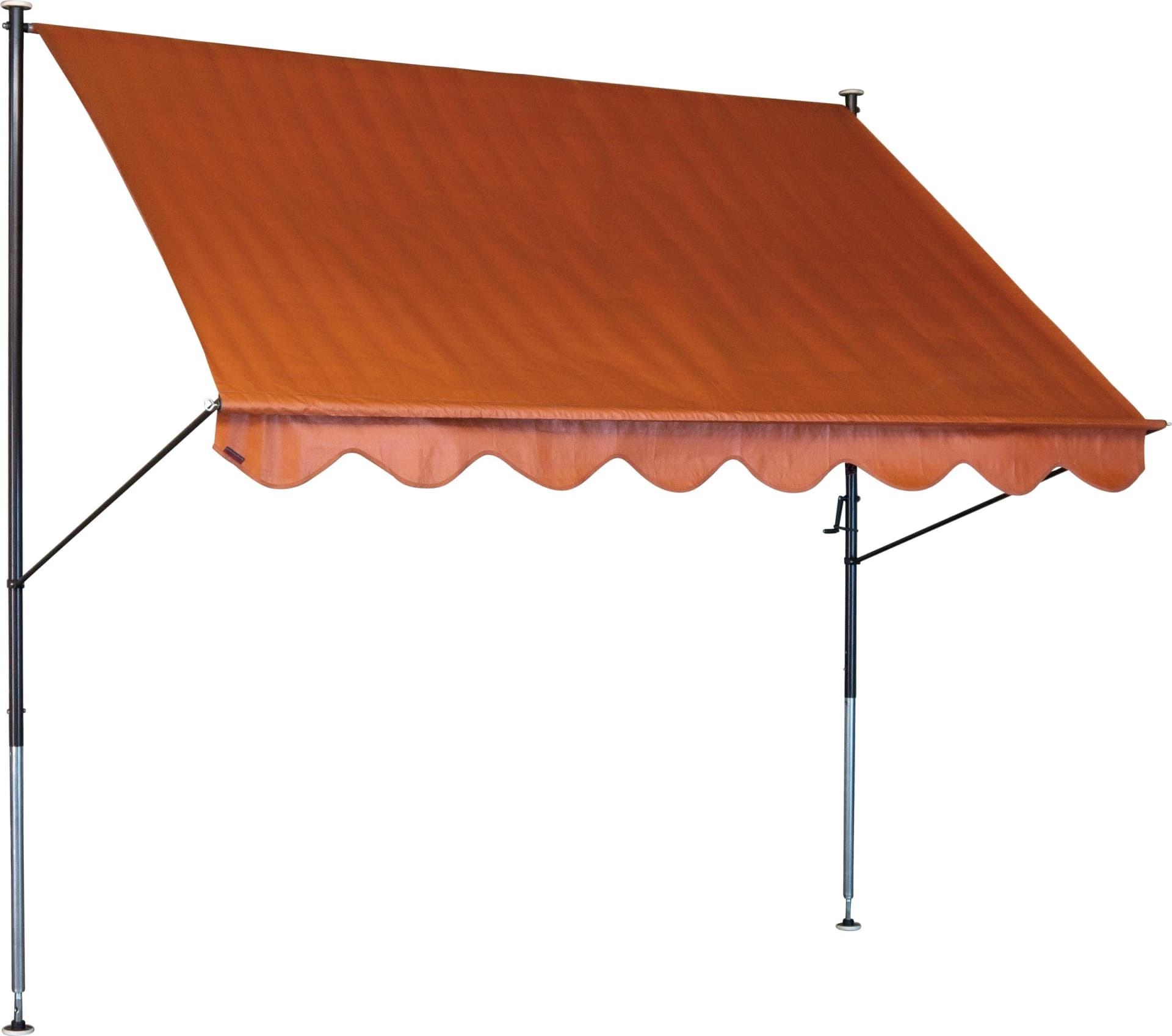 Angerer Klemmmarkise Orange Terrakotta 150cm Polyester