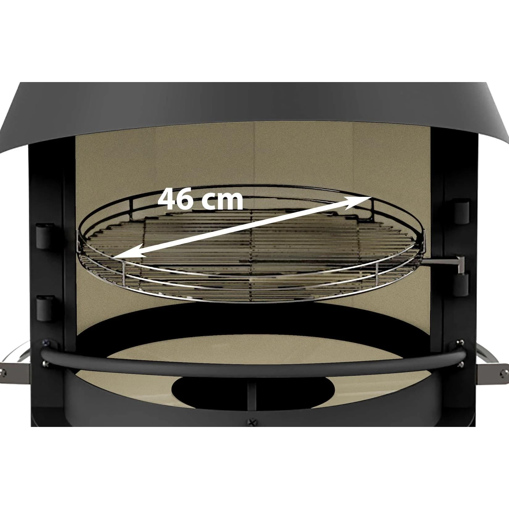 ASADO Grillrost Ø46cm für Garten-Grillkamin Fuego