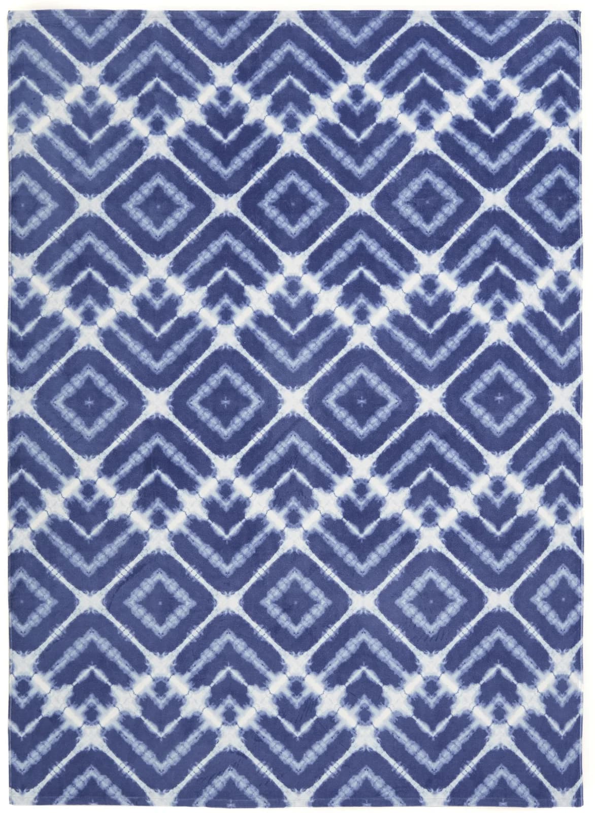 Dyckhoff Strandtuch Batik Navy Frottiervelours Extra Groß