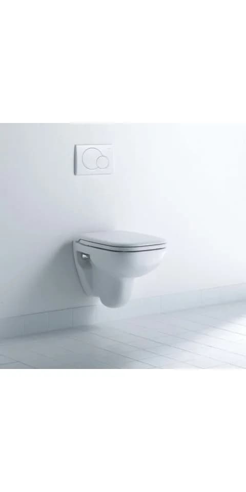 Duravit D-Code WC-Sitz Weiß Hochglanz Design by Sieger Design