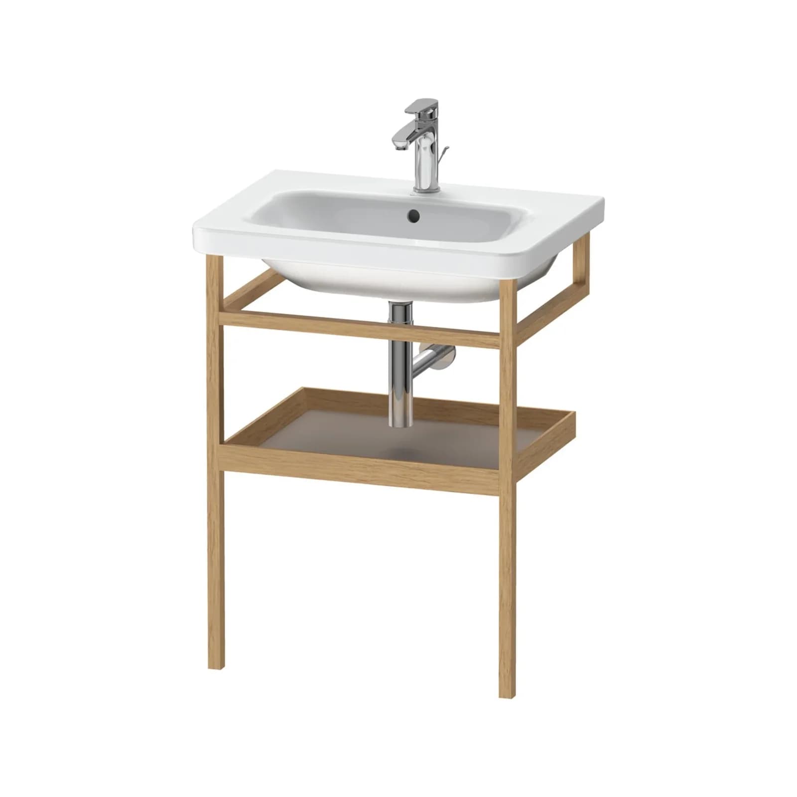 Duravit Handtuchhalter DuraStyle Massivholz mit Ablage