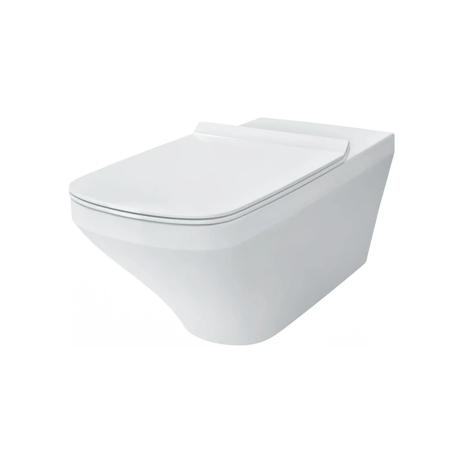 Duravit DuraStyle Wand Tiefspül WC 70 cm Rimless Weiß