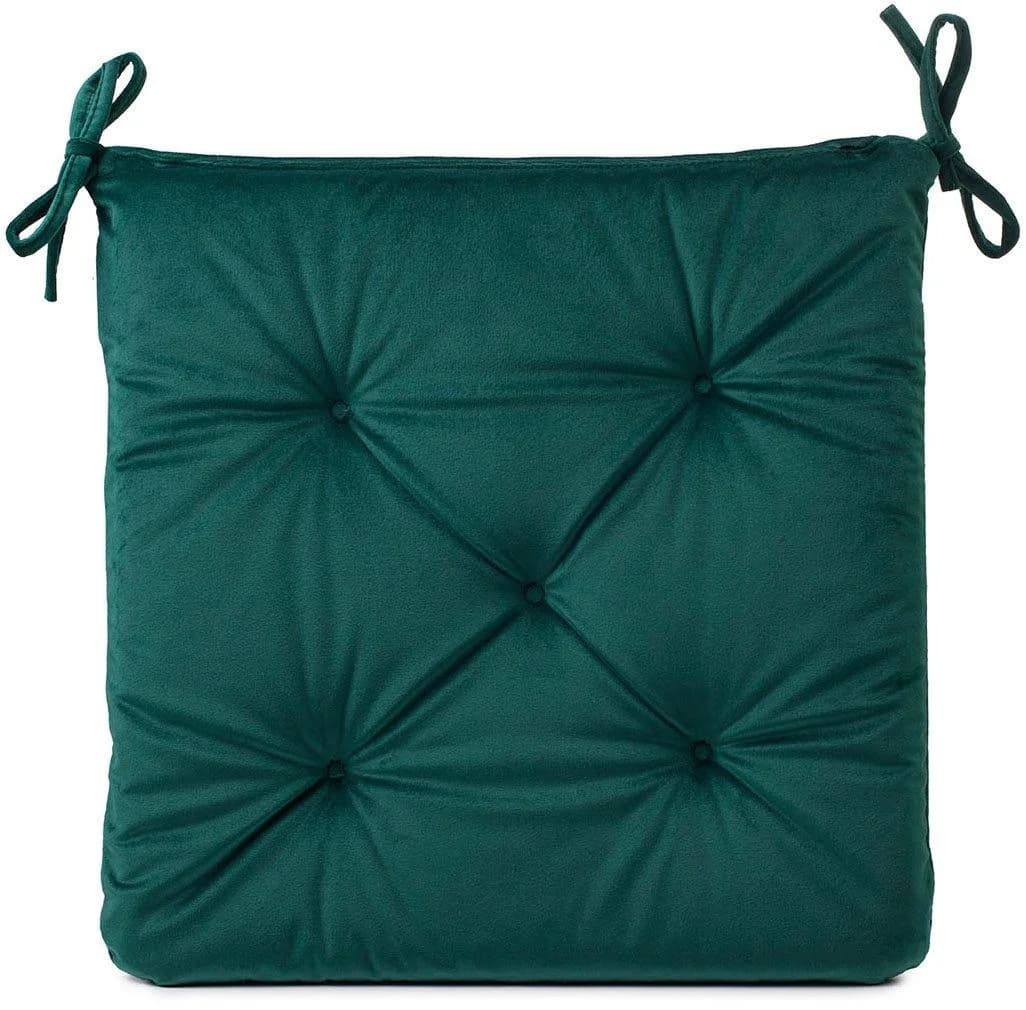 Sitzauflage GÖZZE "California" Dunkelgrün 40x40x4 cm Polyester