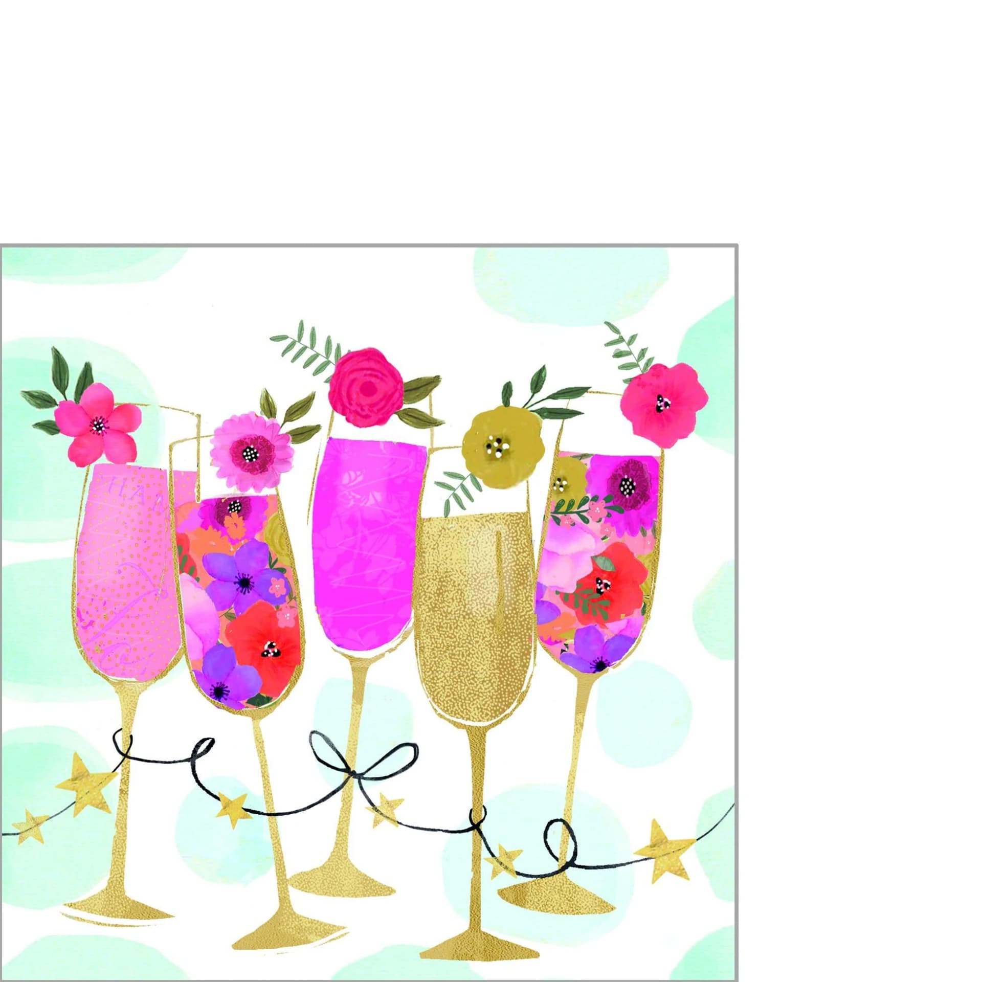 Ostermann Servietten HAPPY DRINKS 20 Stück 3-lagig