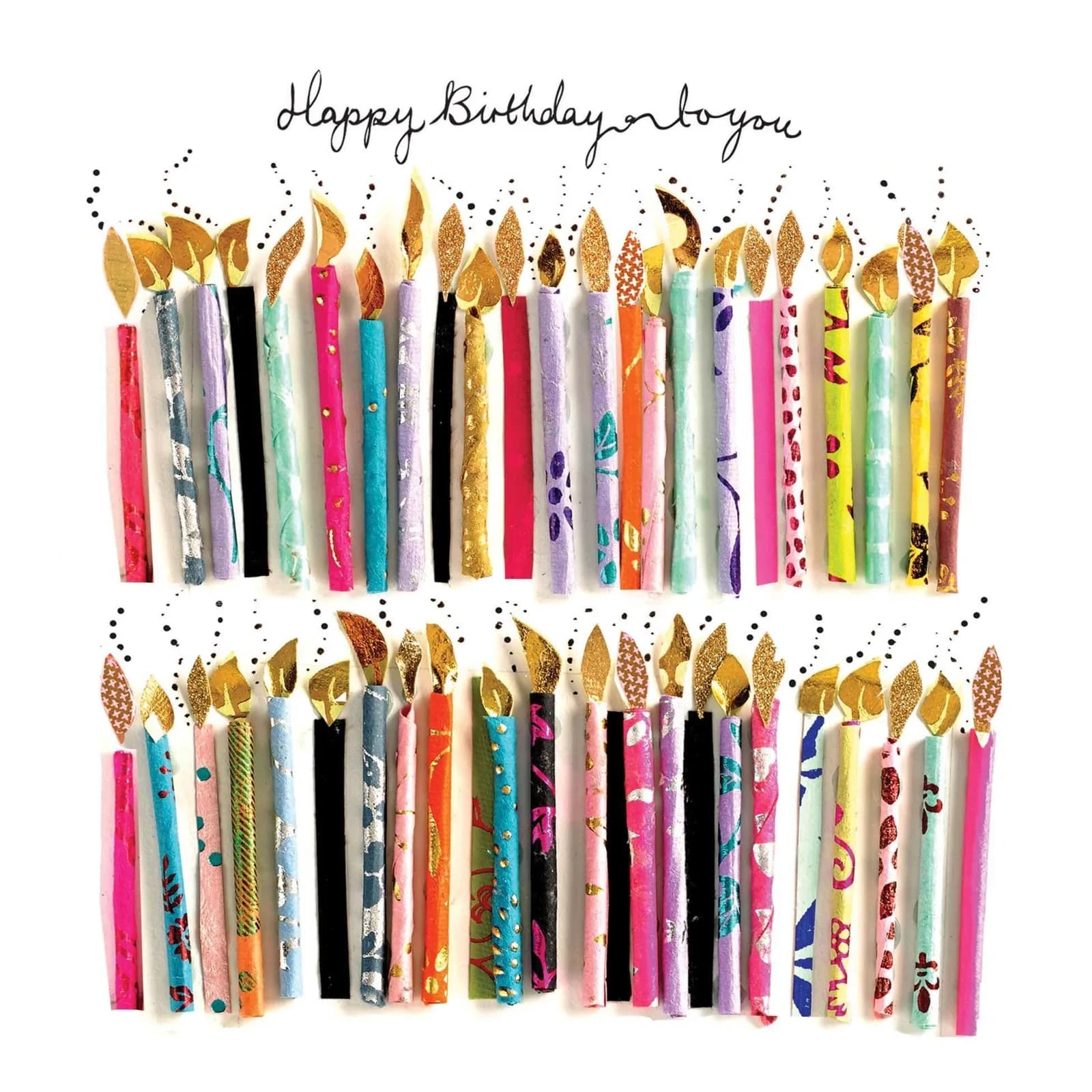 Ostermann Servietten HAPPY CANDLES 20-tlg. Bunt 3-lagig