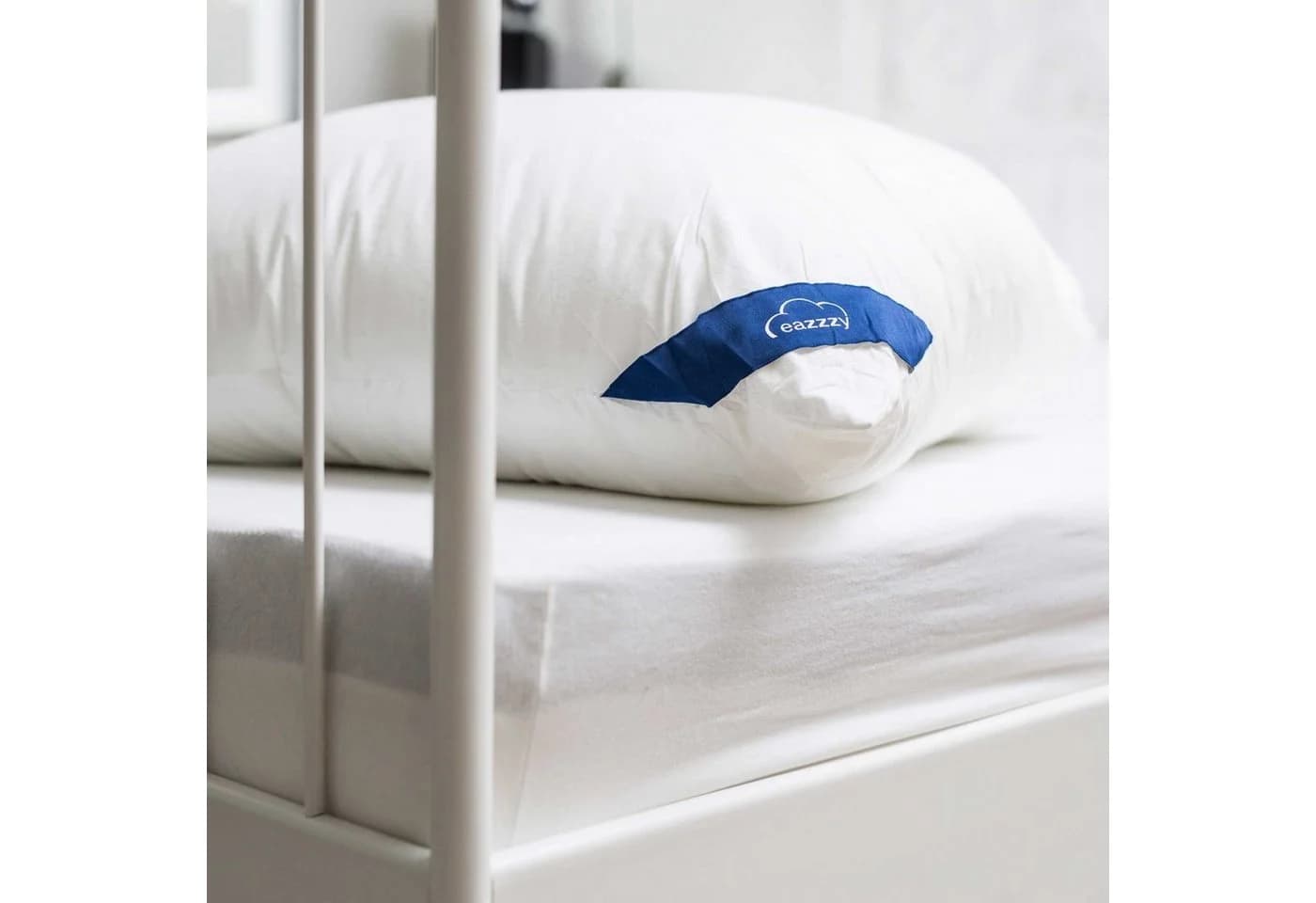 Genius eazzzy Orthopädisches Kopfkissen 80x80 cm mit Milchfaser