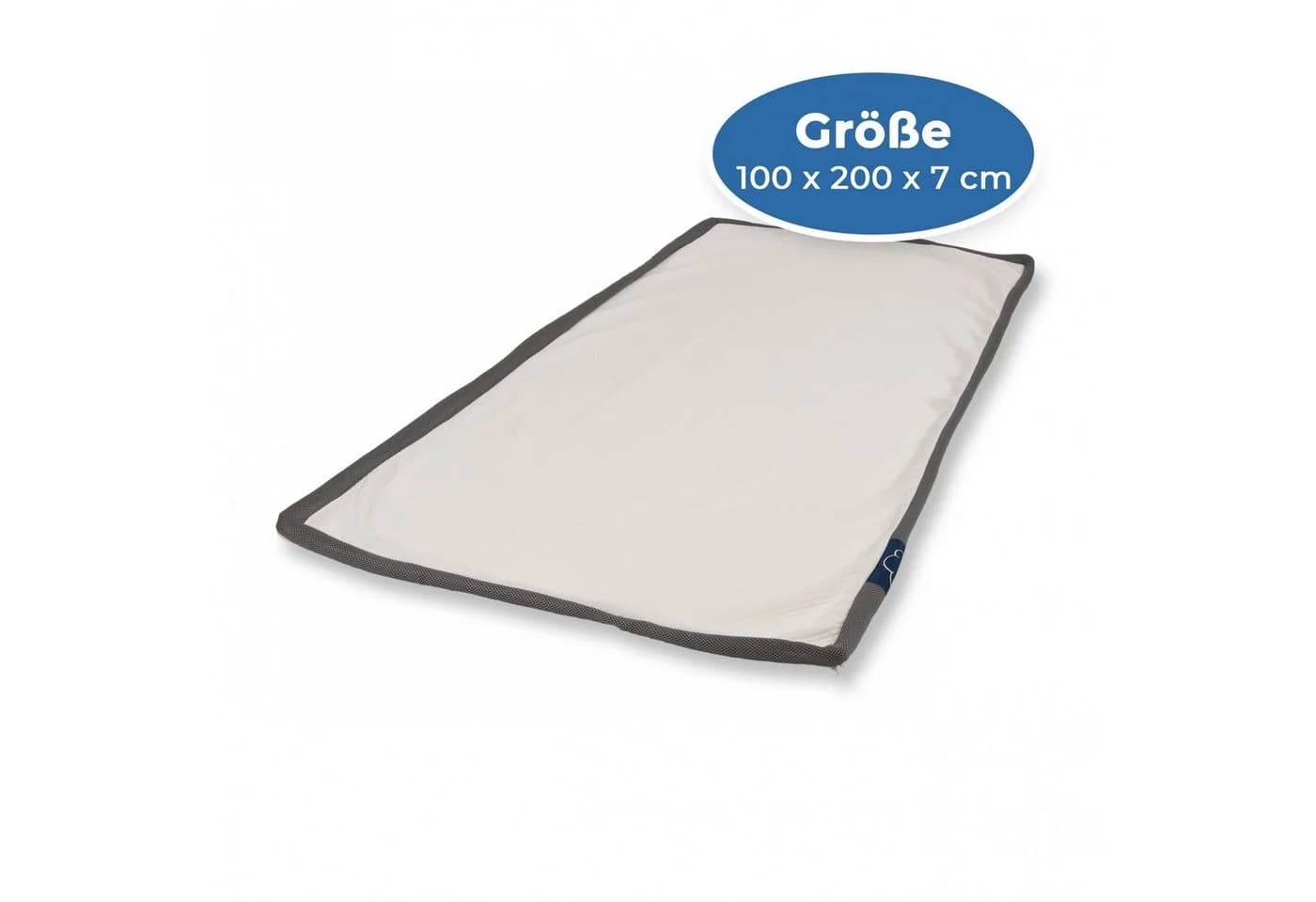Genius Topperbezug EaZzzy 100x200x7 cm Weiß