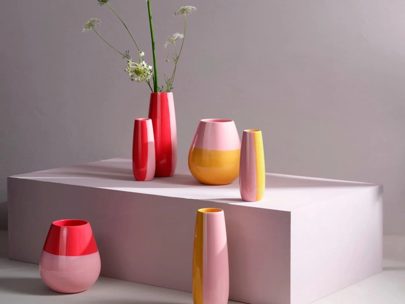 ASA SELECTION Dekovase ease Vase passion fruit smoothie Bunt Modern