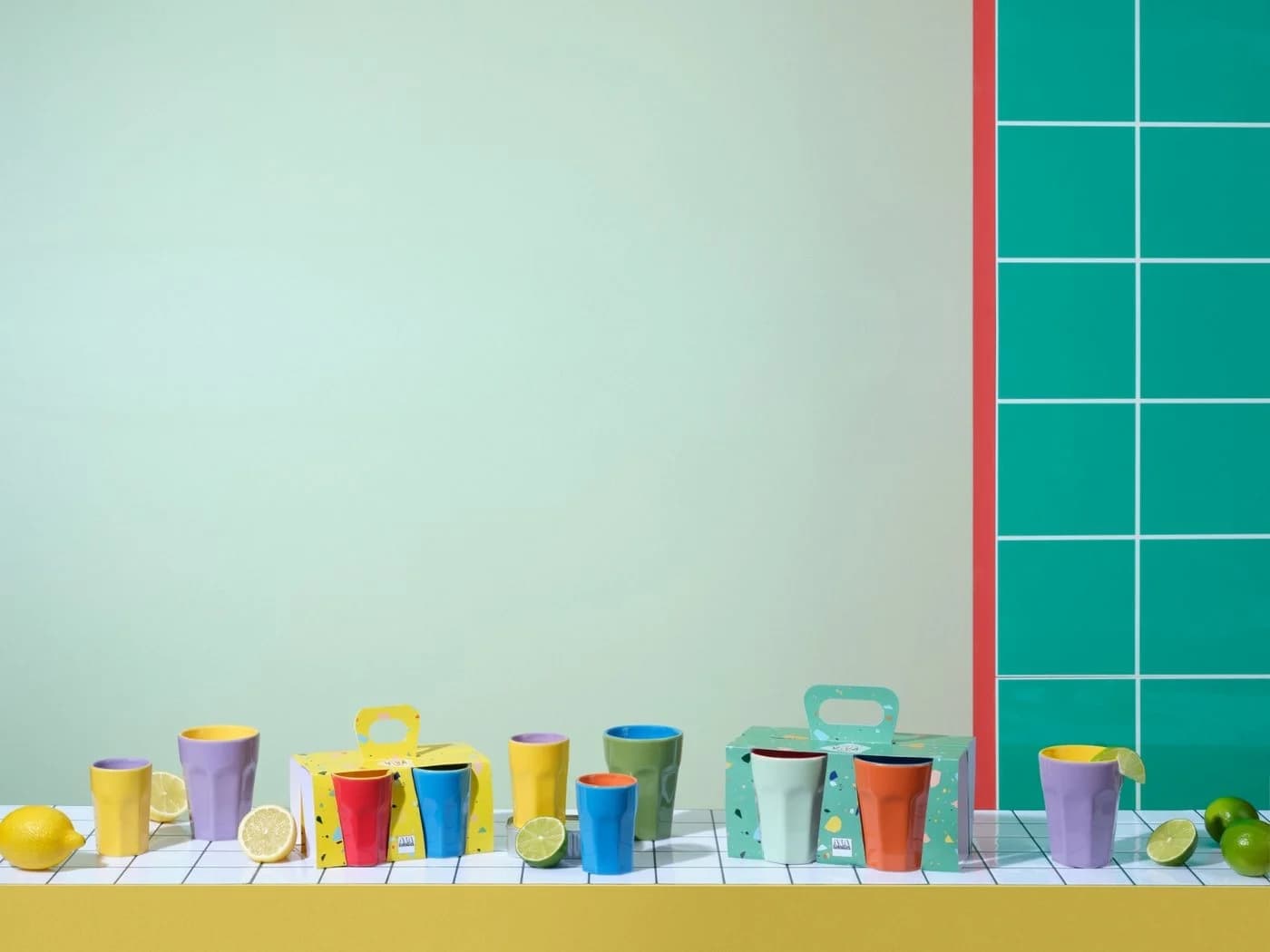 ASA SELECTION Becher ti amo viva Menta 0,2l Steingut