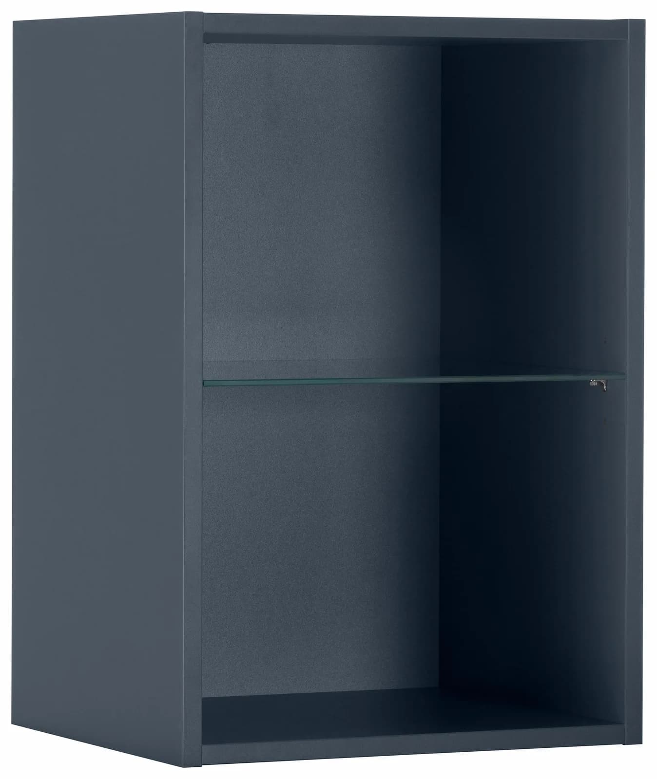 OPTIFIT Hängeregal Mini Anthrazit mit Glasboden