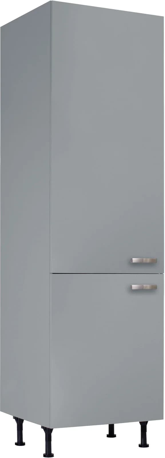 Kochstation Seitenschrank KS-Cara Basaltgrau Soft-Close