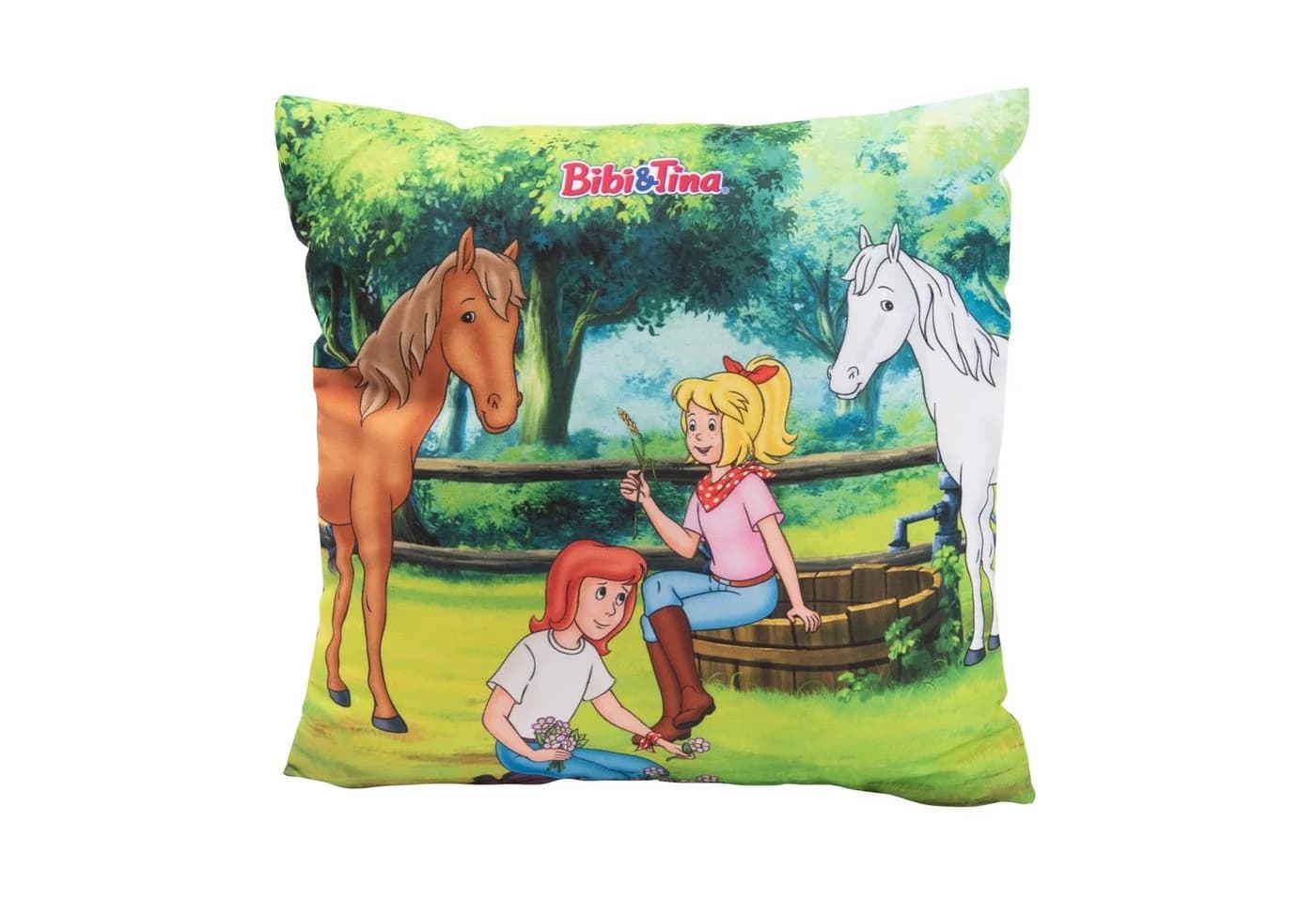 United Labels Dekokissen Bibi & Tina Polyester 30x30 cm