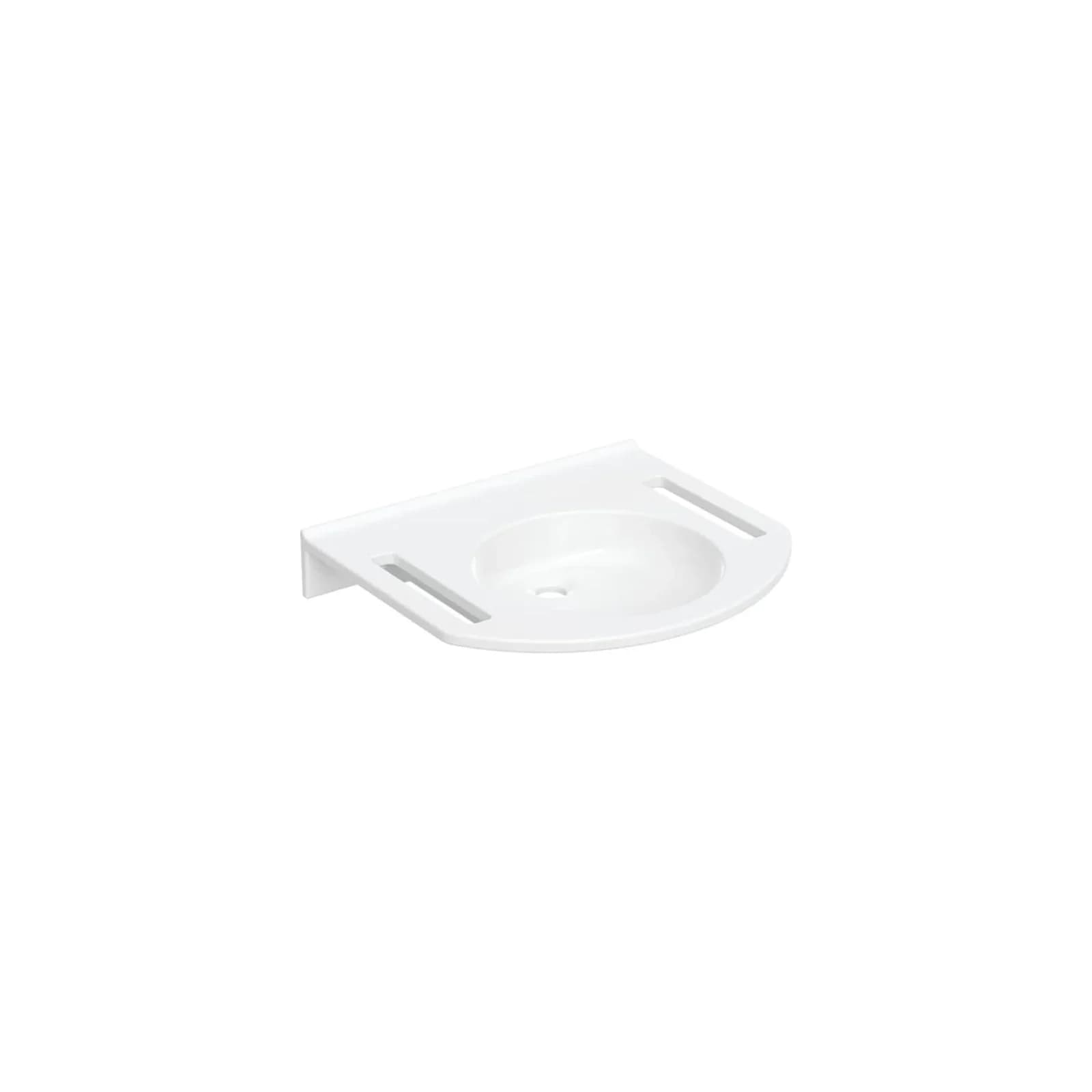 Geberit Waschtisch Publica 60x55cm Barrierefrei Weiss