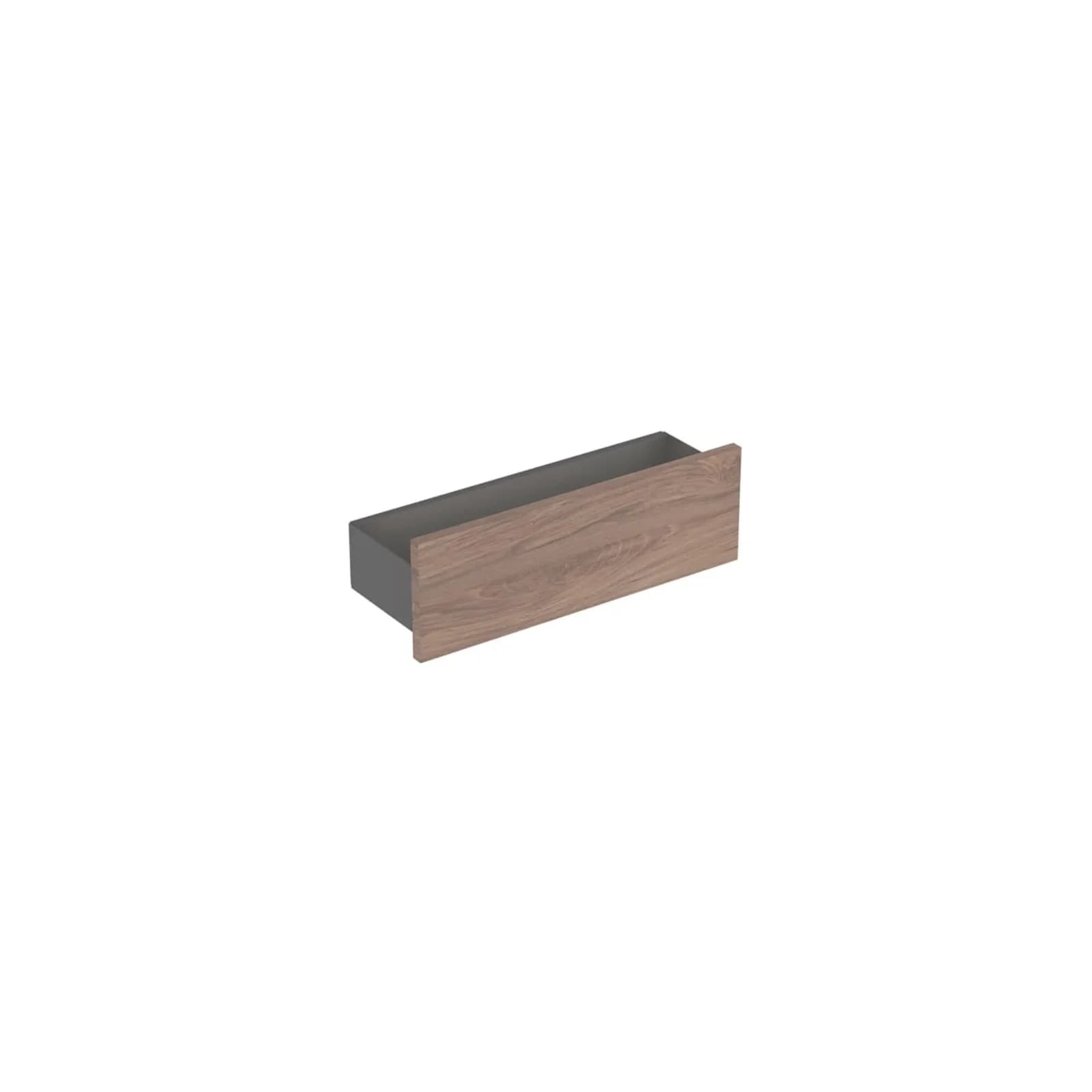 Geberit Ablage Smyle Square Nussbaum Hickory Wandhalterung